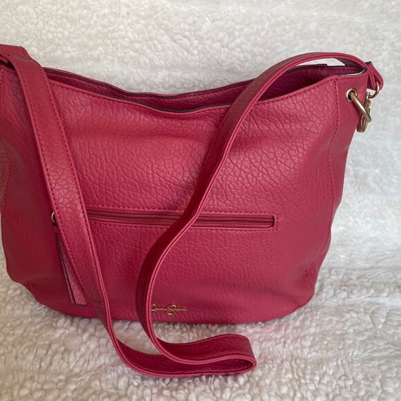 Brand New Jessica Simpson Rose Hobo Soft Vegan handbag Gold Accents Beautiful - Picture 8 of 8